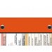 WhiteCoat Clipboard® - Orange Critical Care Edition